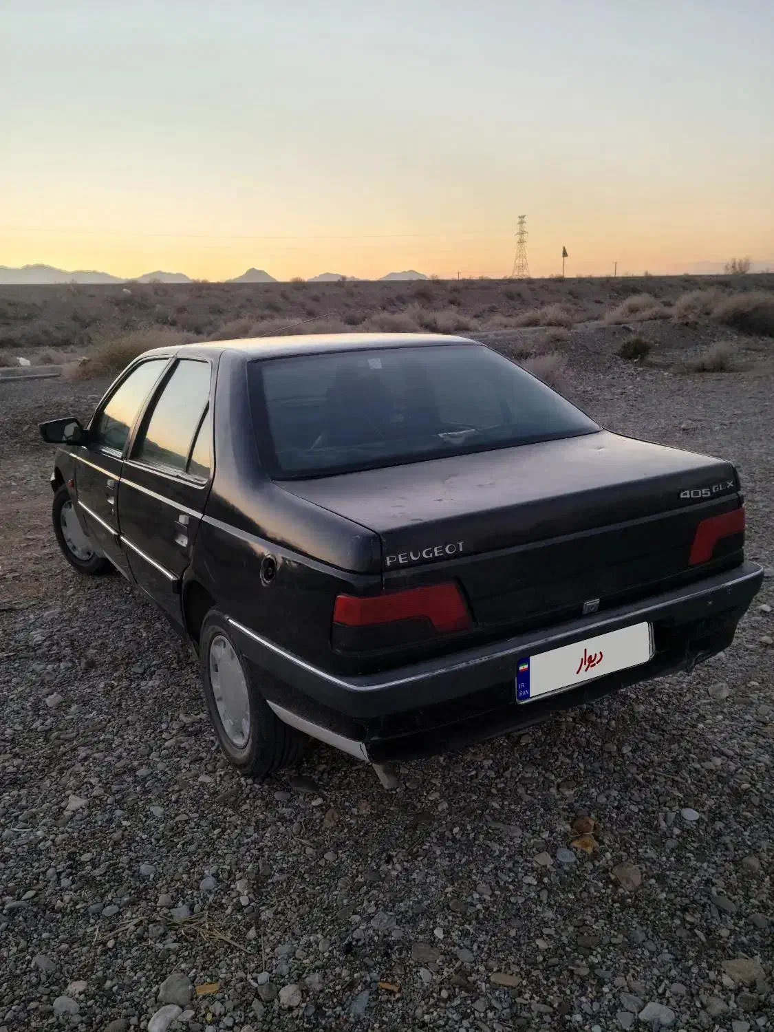 405 مشکی 83 ارزوئیه|خودرو سواری و وانت|سیرجان, |دیوار