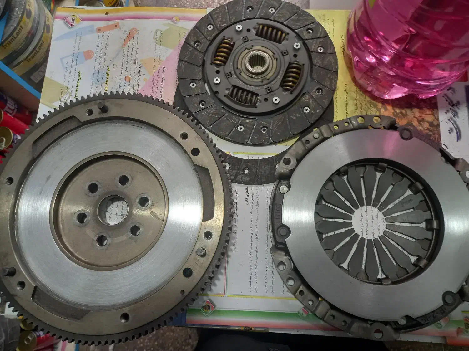 لنت ترمز و کلاچ-بلبرینگ کلاچ-روغن دنده(ایمن لنت)|قطعات یدکی و لوازم جانبی|تبریز, |دیوار