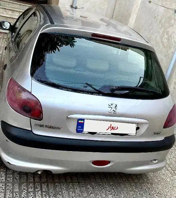 پژو 206 تیپ۲ مدل ۸۳ بدون ایراد|خودرو سواری و وانت|گالیکش, |دیوار