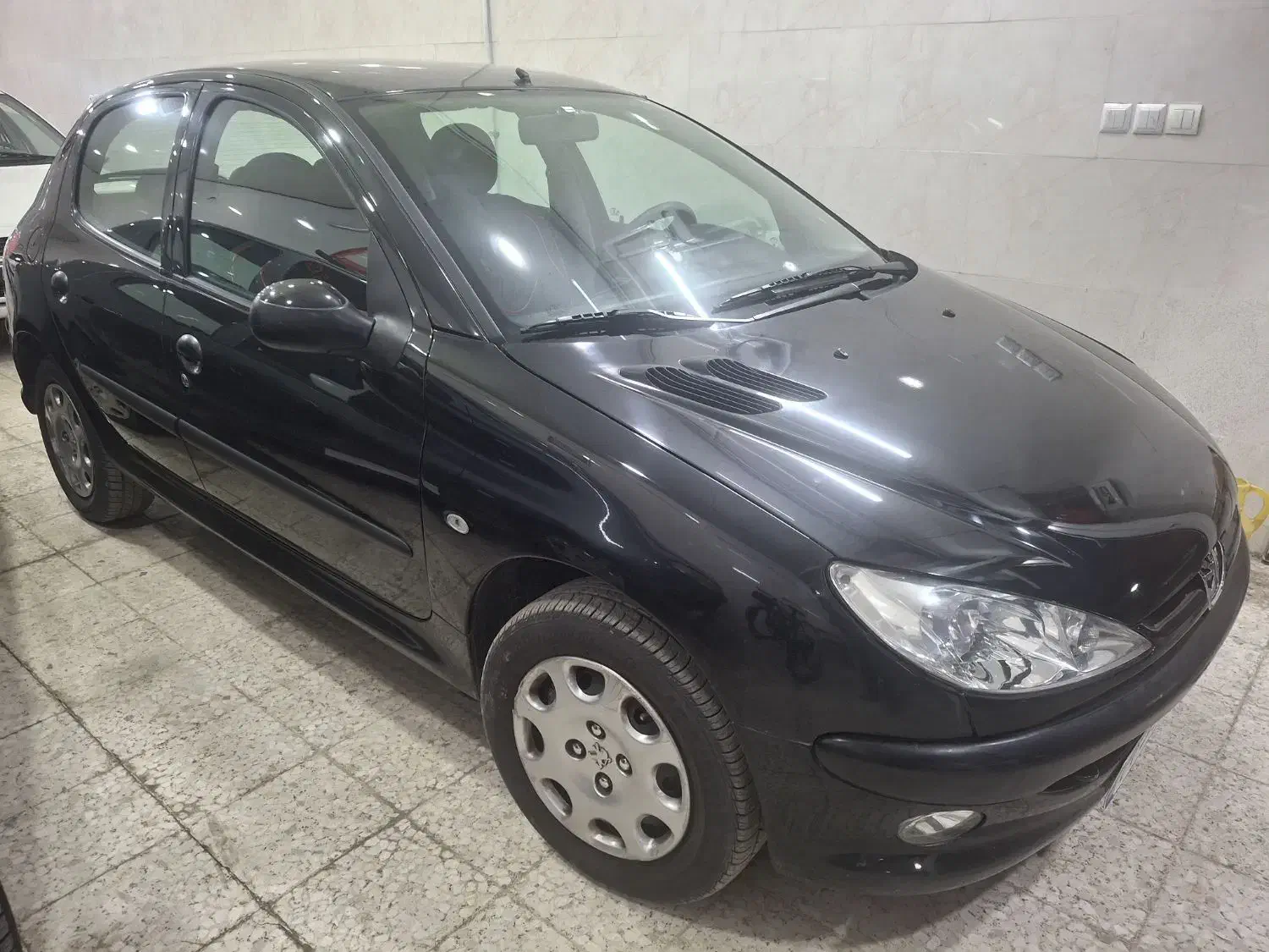 ۲۰۶ تیپ ۵ مشکی متالیک|خودرو سواری و وانت|اصفهان, جاوان|دیوار