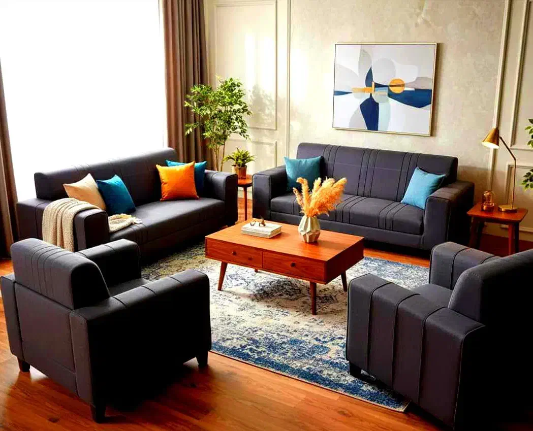 مبل های۷نفره پایه چوبی باکیفیت برتر و قیمت واقعی|مبلمان خانگی و میز عسلی|آزادشهر, |دیوار