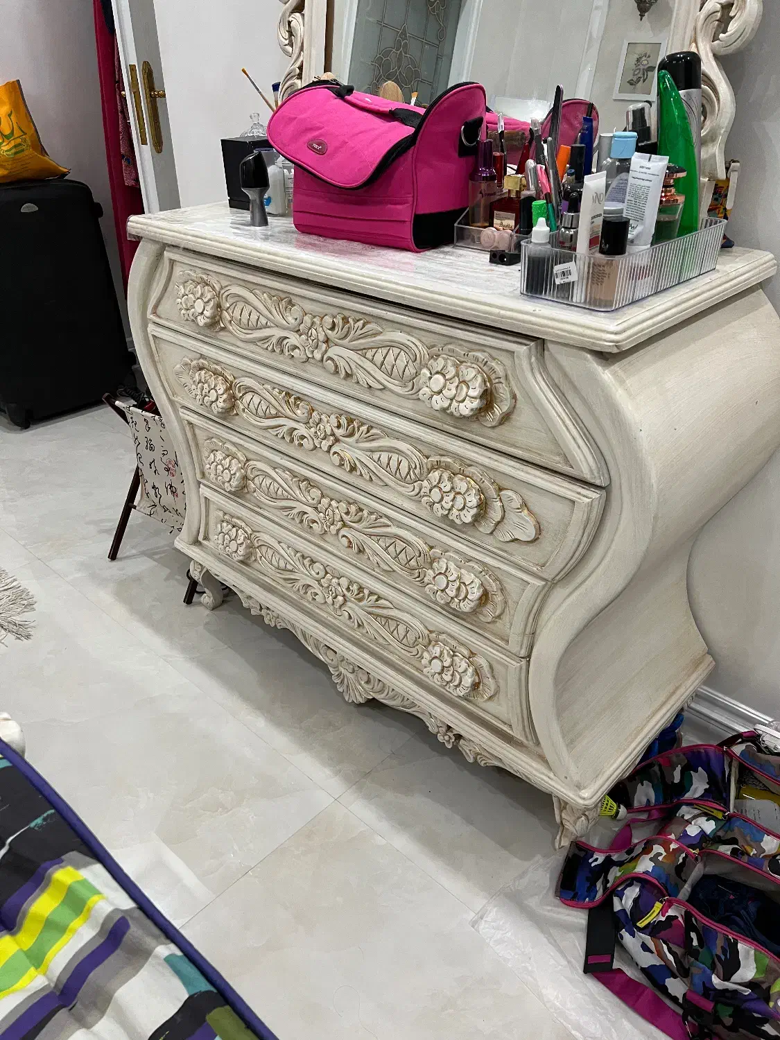 سرویس خواب چوب منبت کاری|تخت و سرویس خواب|مشهد, آزادشهر|دیوار