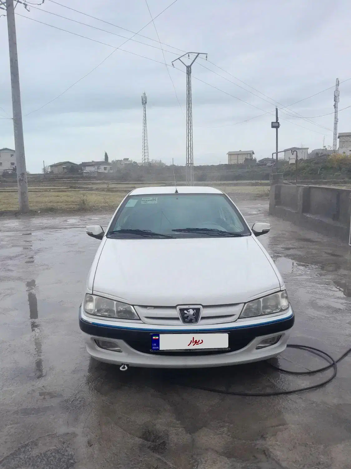 فروش پژو پارس سفید|خودرو سواری و وانت|تالش, هشتپر|دیوار