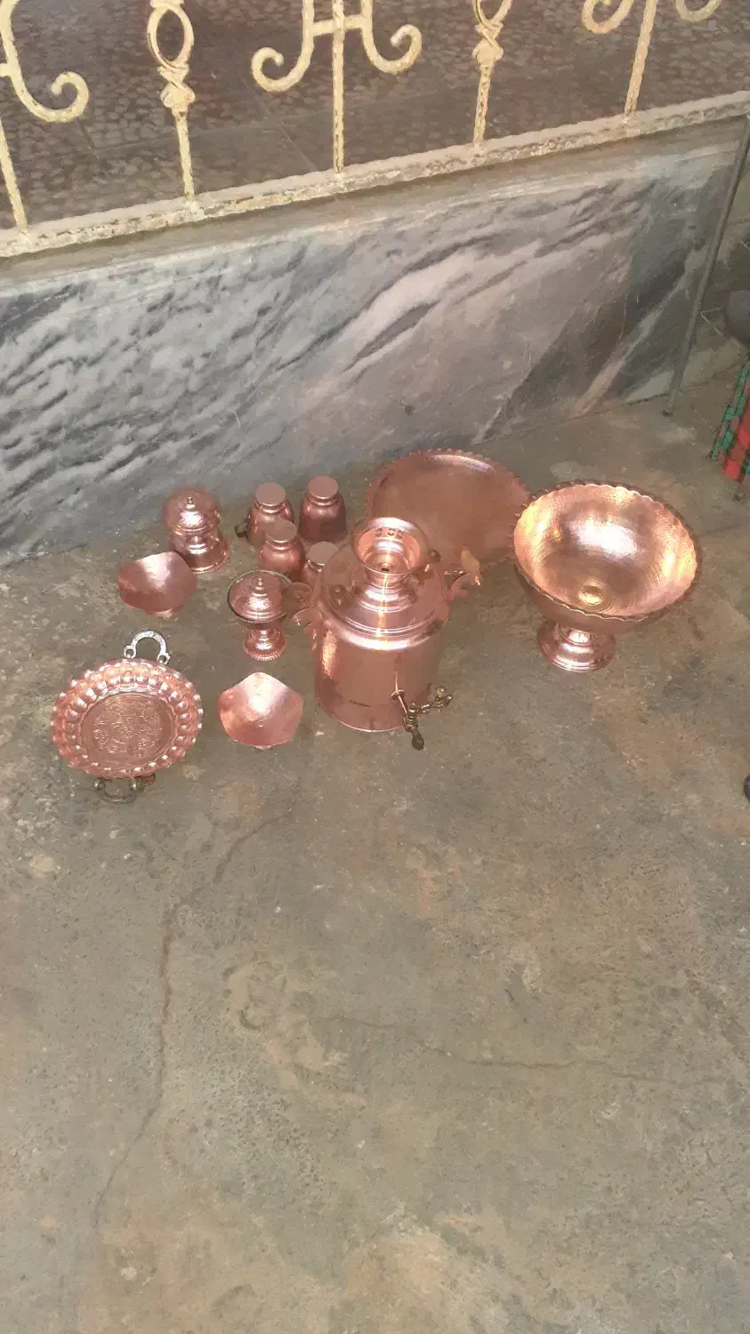 ظروف های مسی برای آشپزخانه|ظروف سرو و پذیرایی|شاهین دژ, |دیوار