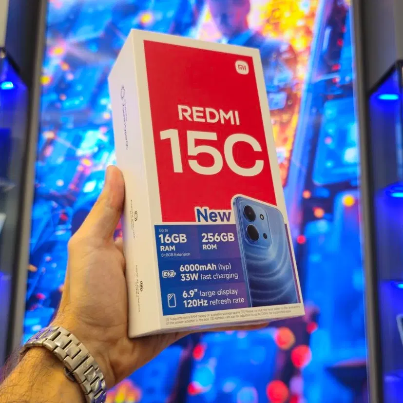 شیائومی redmi 15c 128g ram4|موبایل|مشهد, فاطمیه|دیوار