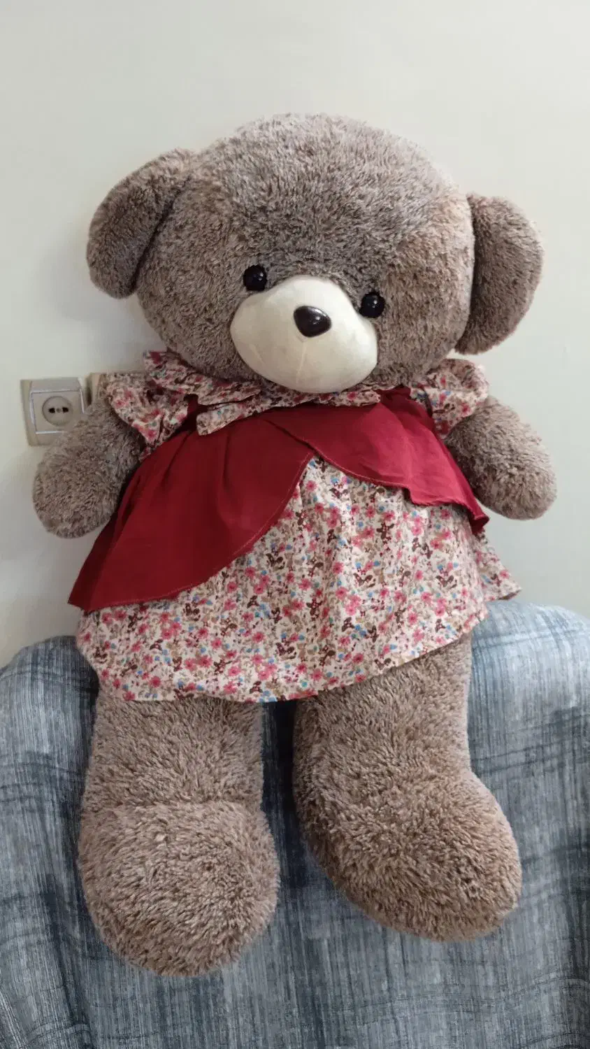 عروسک خرس بزرگ|اسباب‌بازی بچه|پاکدشت, پاکدشت (مامازند)|دیوار