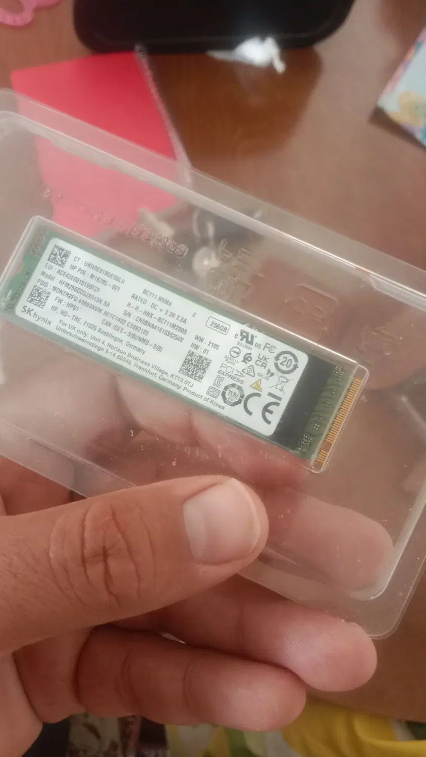 mvme ssd 256|قطعات و لوازم جانبی رایانه|گلبهار, شهر جدید گلبهار|دیوار
