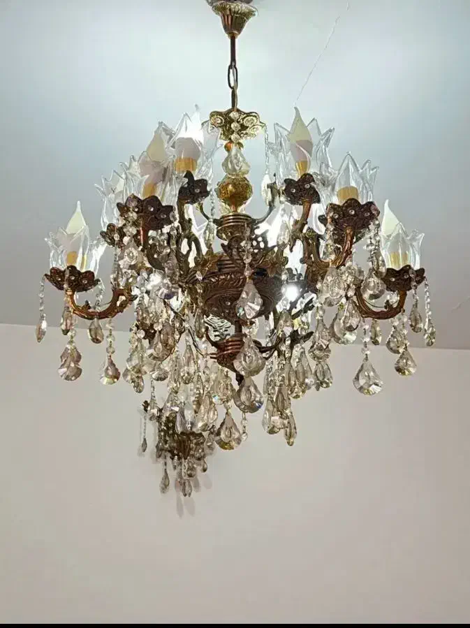 ۲عدد لوستر برنز|لوستر و چراغ آویز|بهارستان, |دیوار