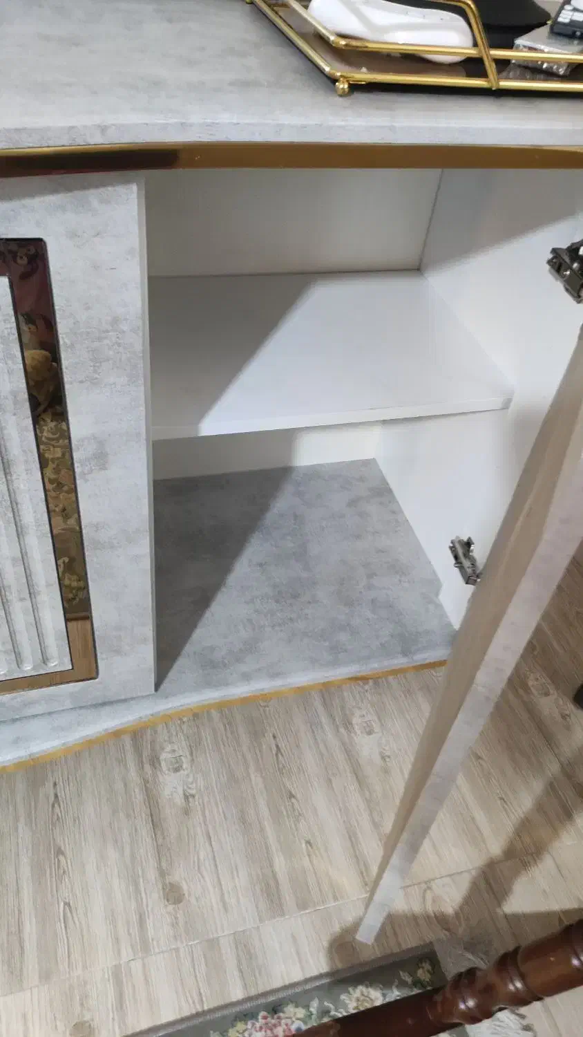 آینه کنسول  میزTV|بوفه، ویترین، کنسول|صفادشت, |دیوار