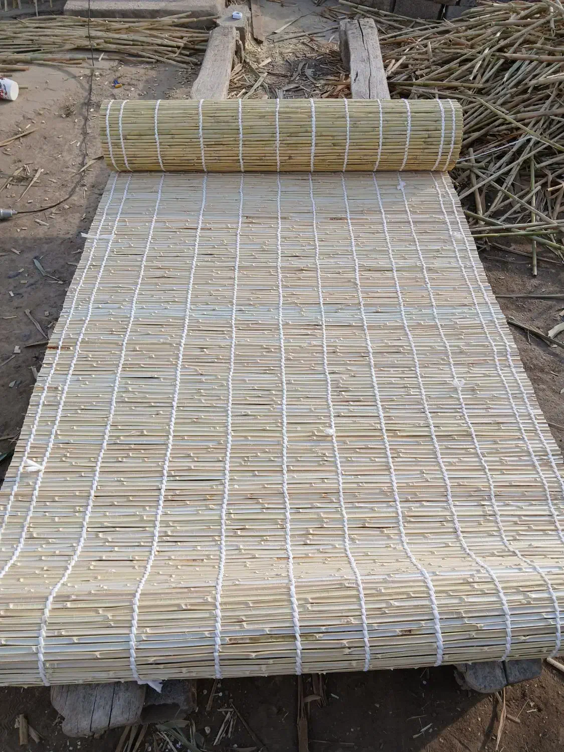 حصیر، پرده حصیری|فعالیت داوطلبانه|گنبد کاووس, |دیوار