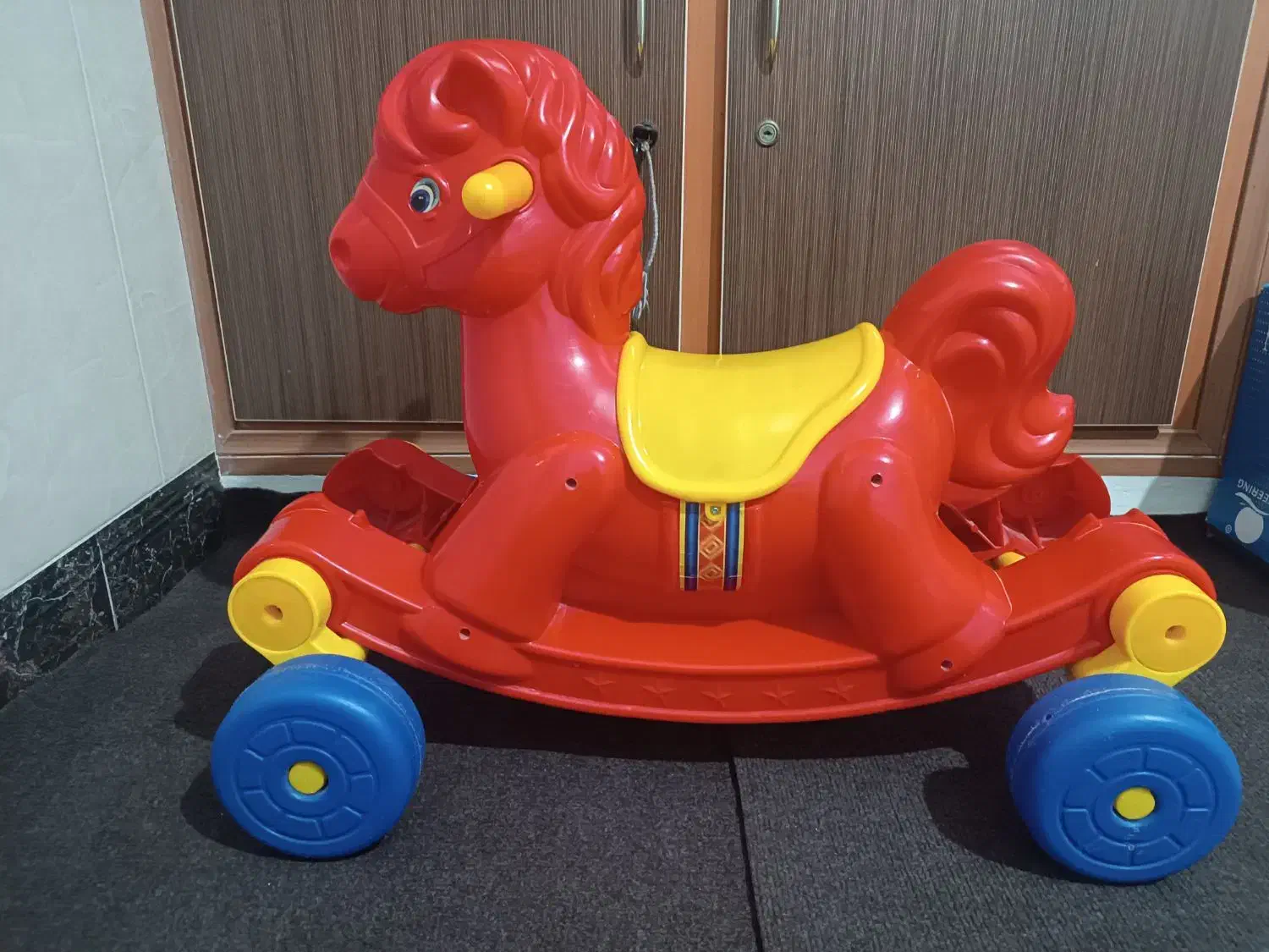 اسب چرخدار دوحالته|اسباببازی بچه|گنبد کاووس, |دیوار