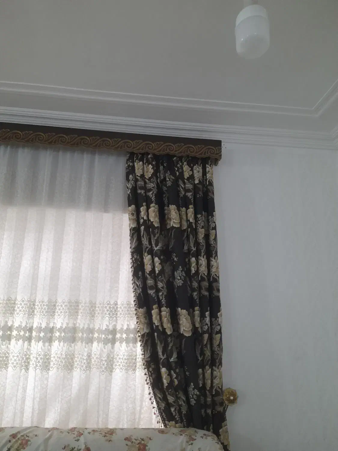 پرده پذیرایی|پرده، رانر، رومیزی|مسجد سلیمان, |دیوار