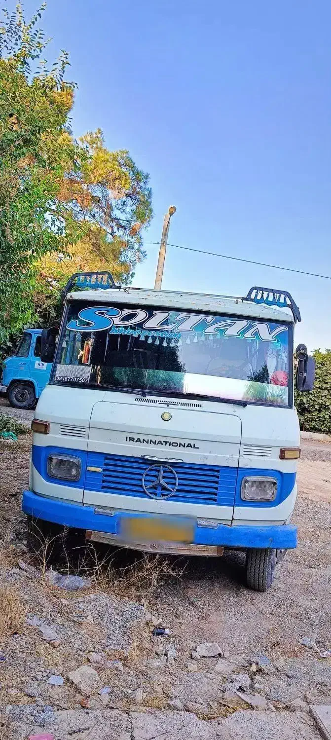 مینی بوس بنز مدل 71|خودرو سنگین|فلاورجان, |دیوار