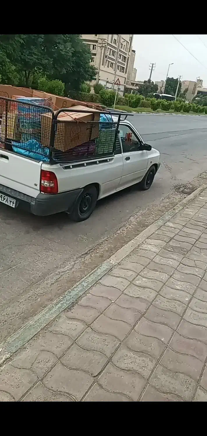 وانت بار.پراید وانت.پرایدبار.باربری.حمل بار|خدمات حمل و نقل|مسجد سلیمان, |دیوار