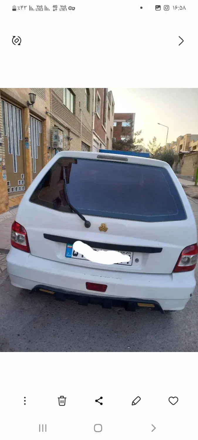 پراید هاچبک مدل ۹۱|خودرو سواری و وانت|فولادشهر, B4|دیوار