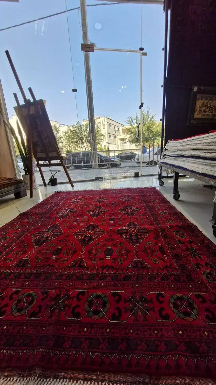 قالیچه کرک لاکی|فرش|اراک, |دیوار