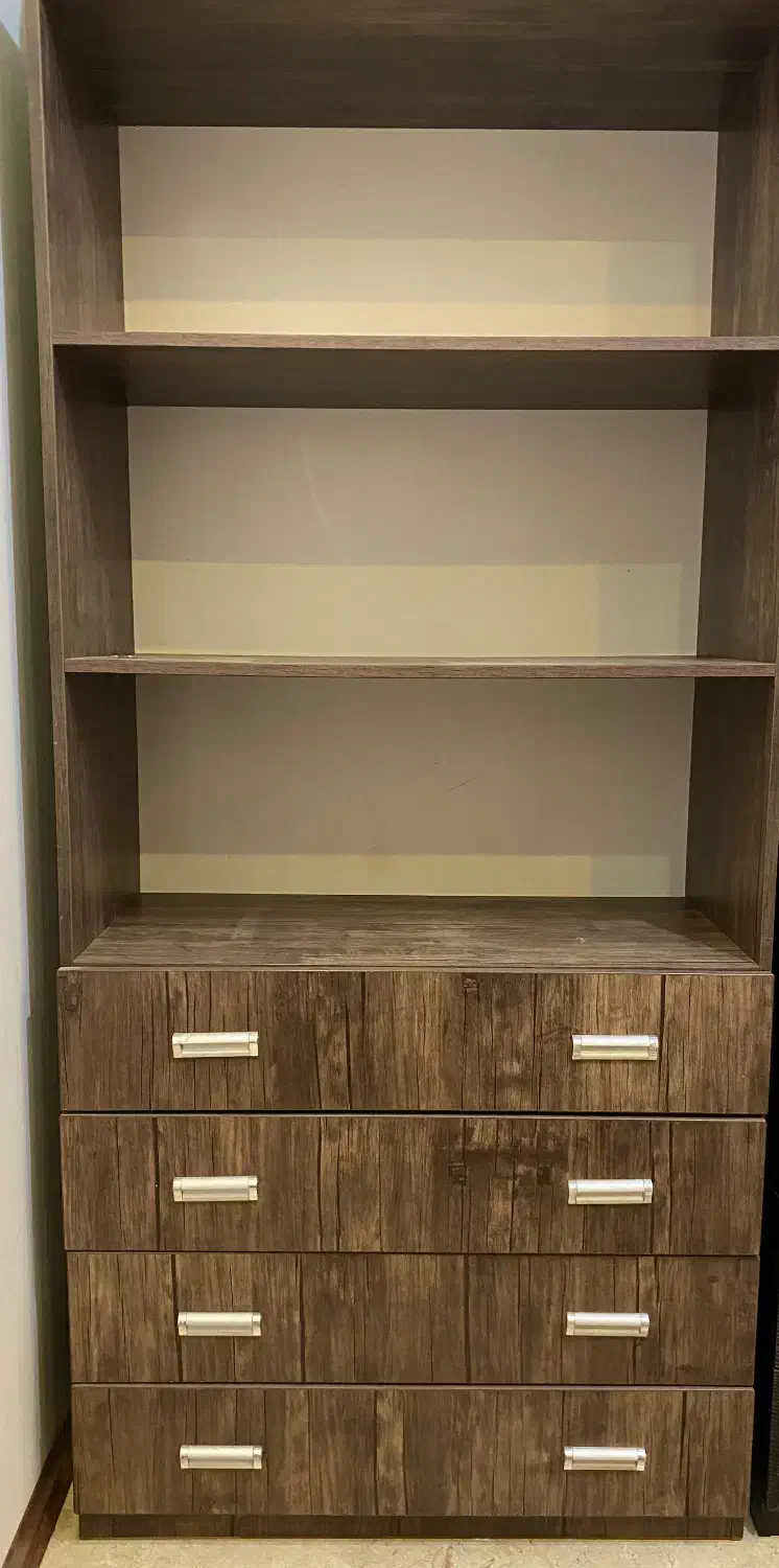 کتابخانه|کتابخانه، شلف، قفسه‌های دیواری|تهران, مطهری|دیوار