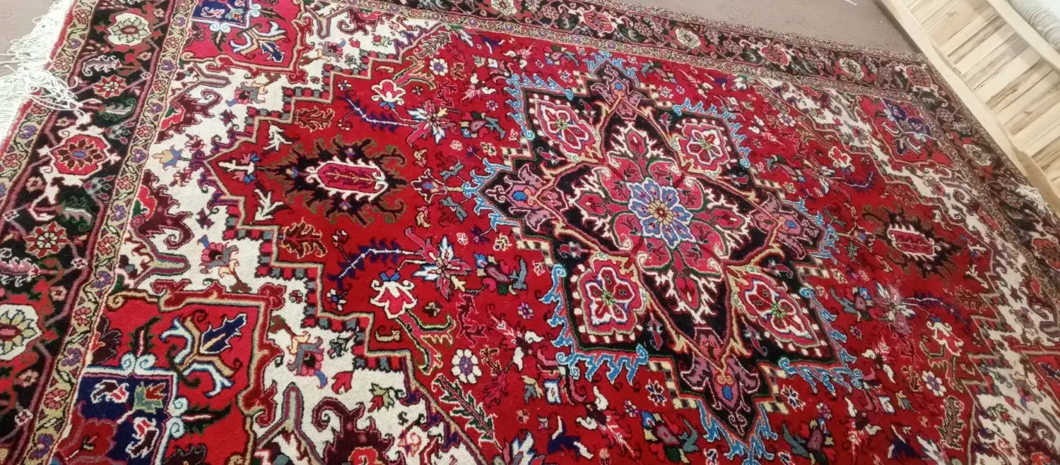 یک جفت فرش دست بافت هریس|فرش|هریس, |دیوار