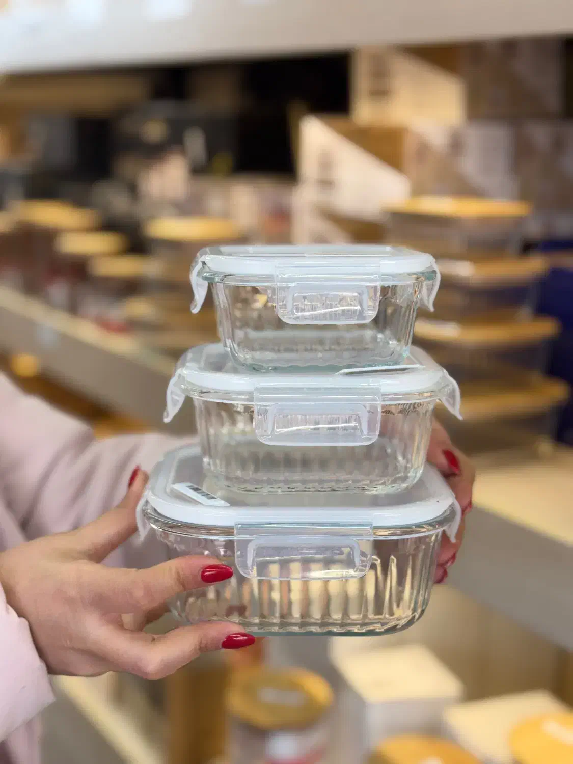 وکیوم پیرکس درب بامبو|ظروف پخت‌وپز|تهران, شهرآرا|دیوار