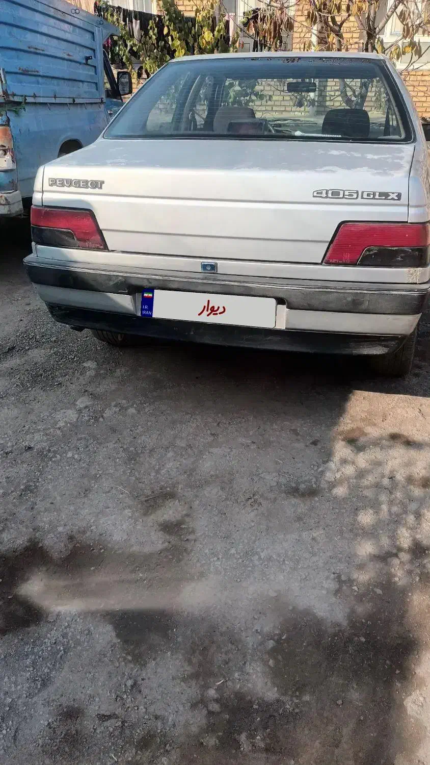 پژو 405نقره ای  مدل89|خودرو سواری و وانت|قطور, |دیوار