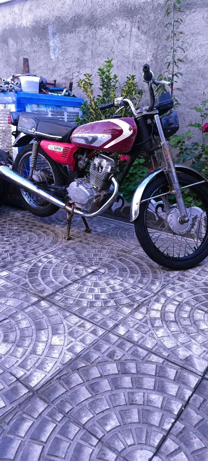 فروش موتور ۱۲۵خاموش|موتورسیکلت|شاهین دژ, |دیوار