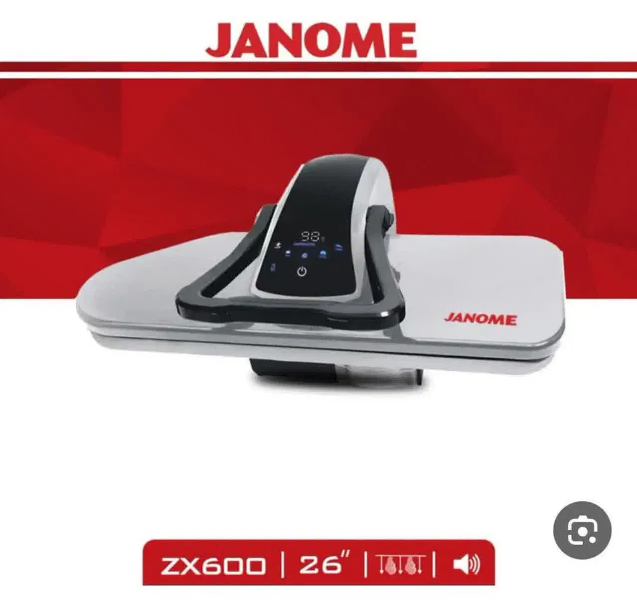 اتو دجیتالی 70*70 بزرگ اتو پرس JANTECH چکی بخر|اتو و لوازم اتو|یزد, |دیوار