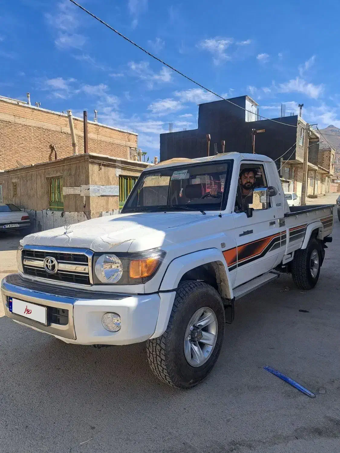 تویوتا لندکروز سری 70 ستون پهن|خودرو سواری و وانت|بانه, |دیوار