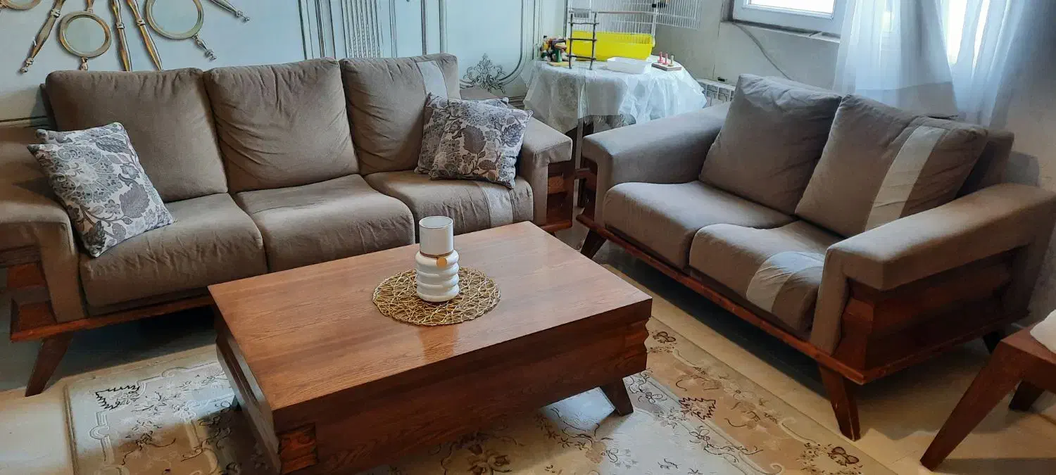 مبل ۷نفره|مبلمان خانگی و میز عسلی|محمدشهر, شهرک پیام (مهرالبرز)|دیوار