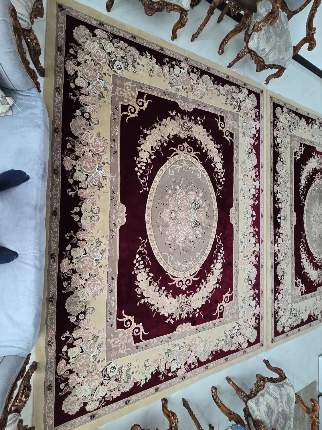 فروش فرش 1000شانه مشهد درحد|فرش|الوند, |دیوار