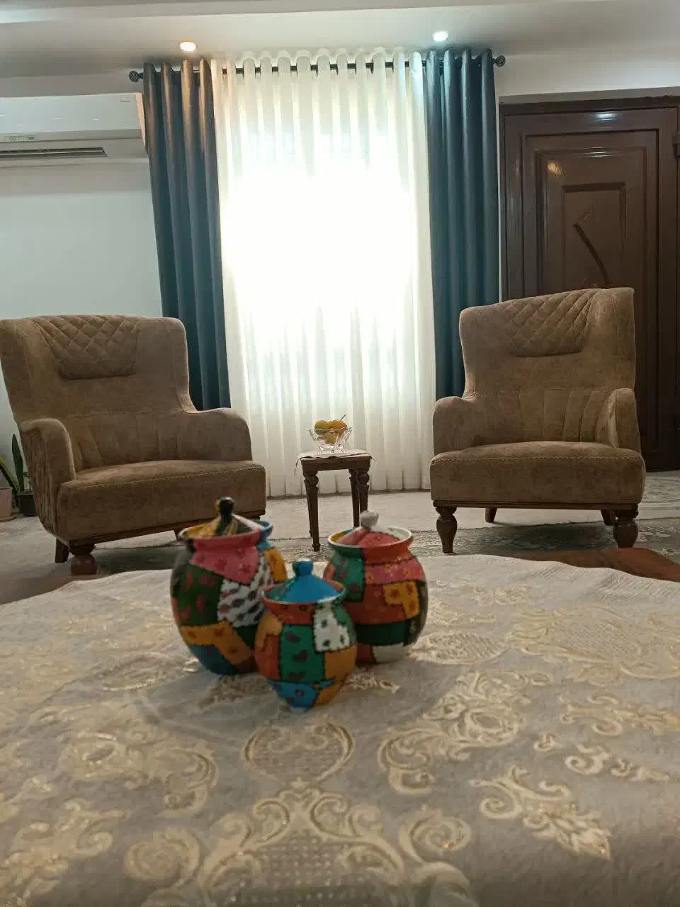 پرده پنل آماده فوری|پرده، رانر، رومیزی|امیدیه, |دیوار