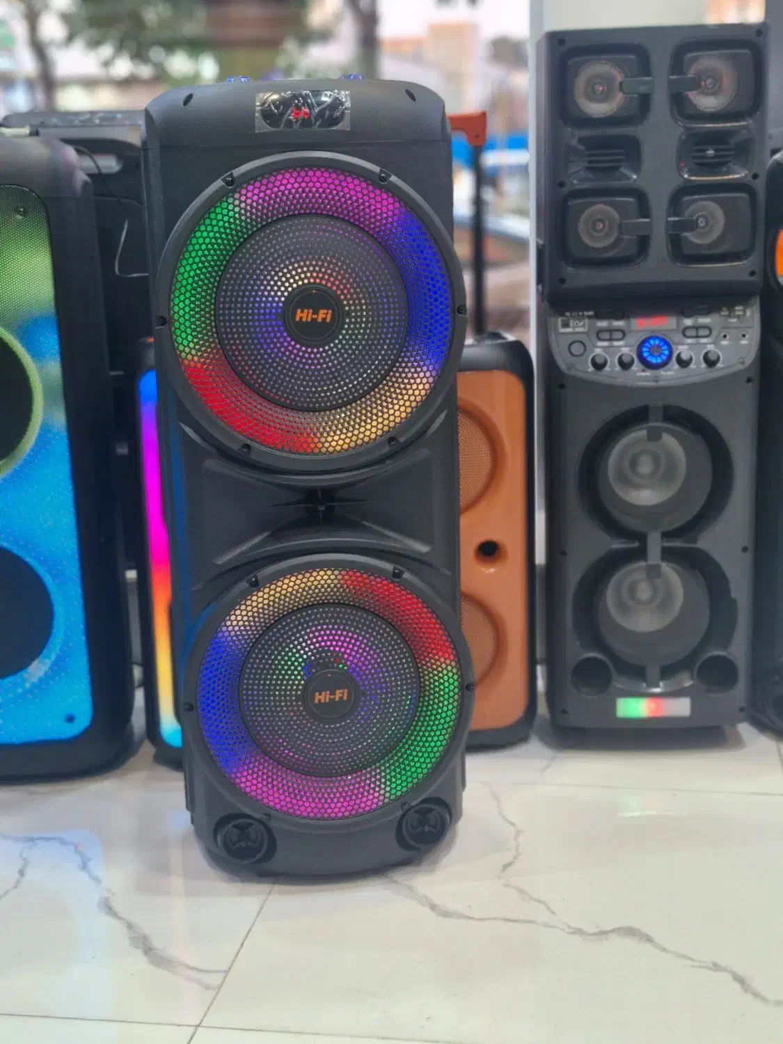 اسپیکر یک ۱۲۰ ZQS دوساب ۱۰ و۲۴ اینچی|پخشکننده همراه|قم, کیوانفر|دیوار