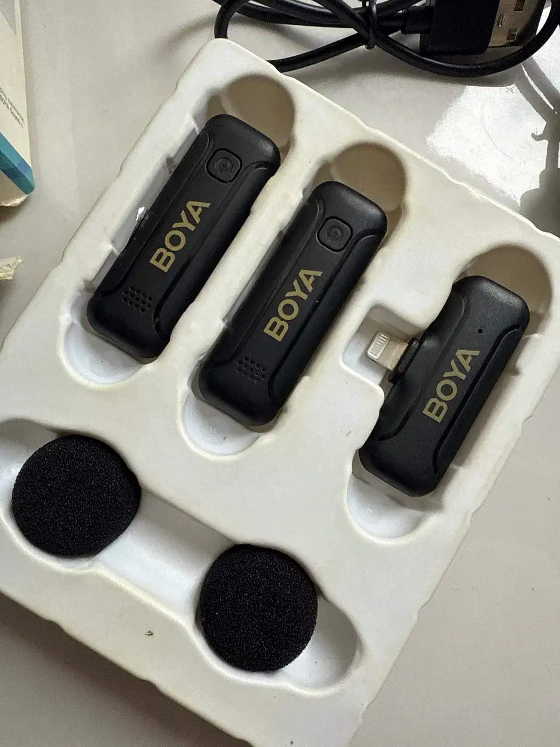 فروش میکروفون بی سیم بویا دوکاربره|صوتی و تصویری|گرگان, |دیوار