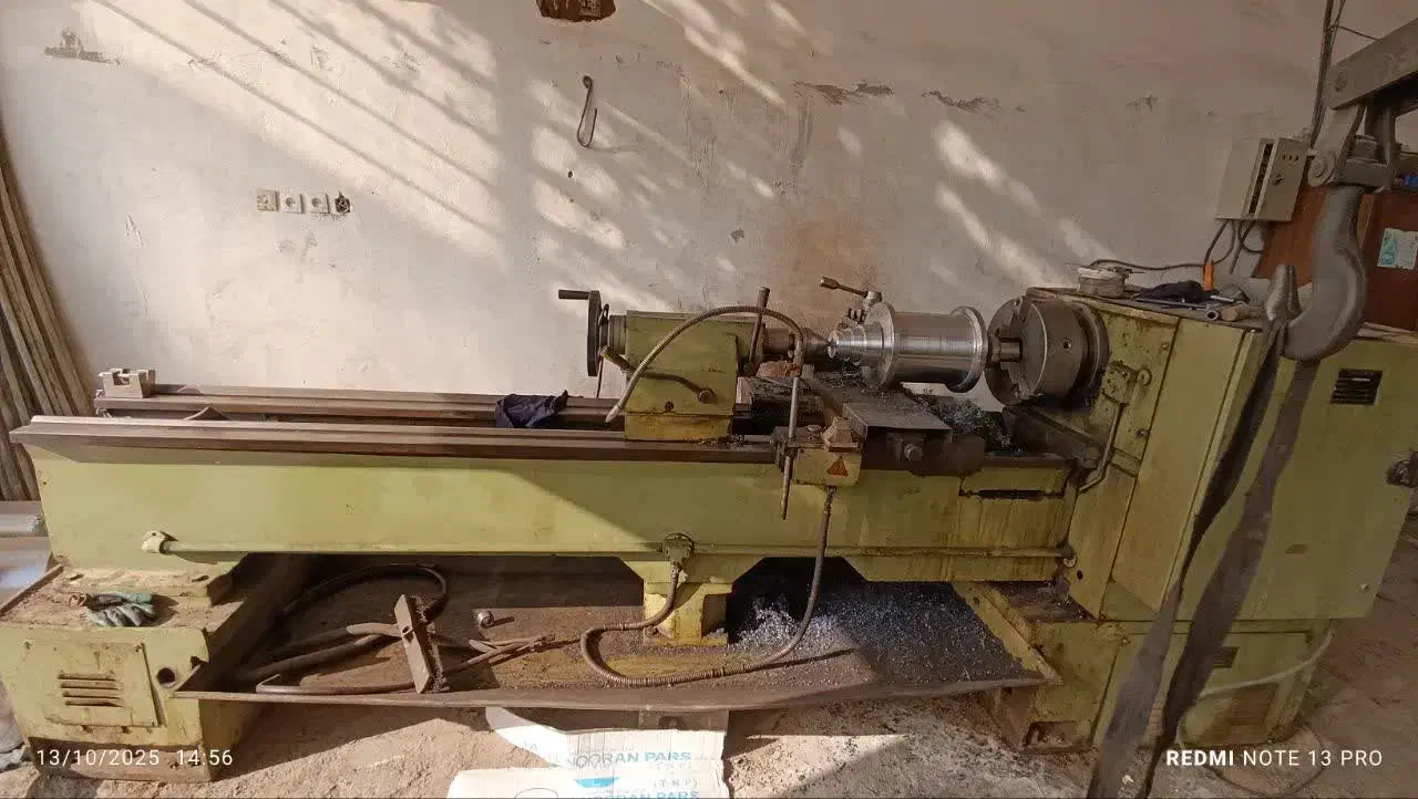 دستگاه تراش دالیان ۲متر گلویی ۱۰۷|ماشین‌آلات صنعتی|میبد, |دیوار