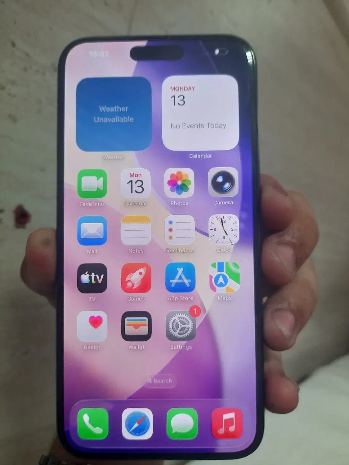 Iphone 15 Pro max 255gig zaa|موبایل|سمنان, |دیوار