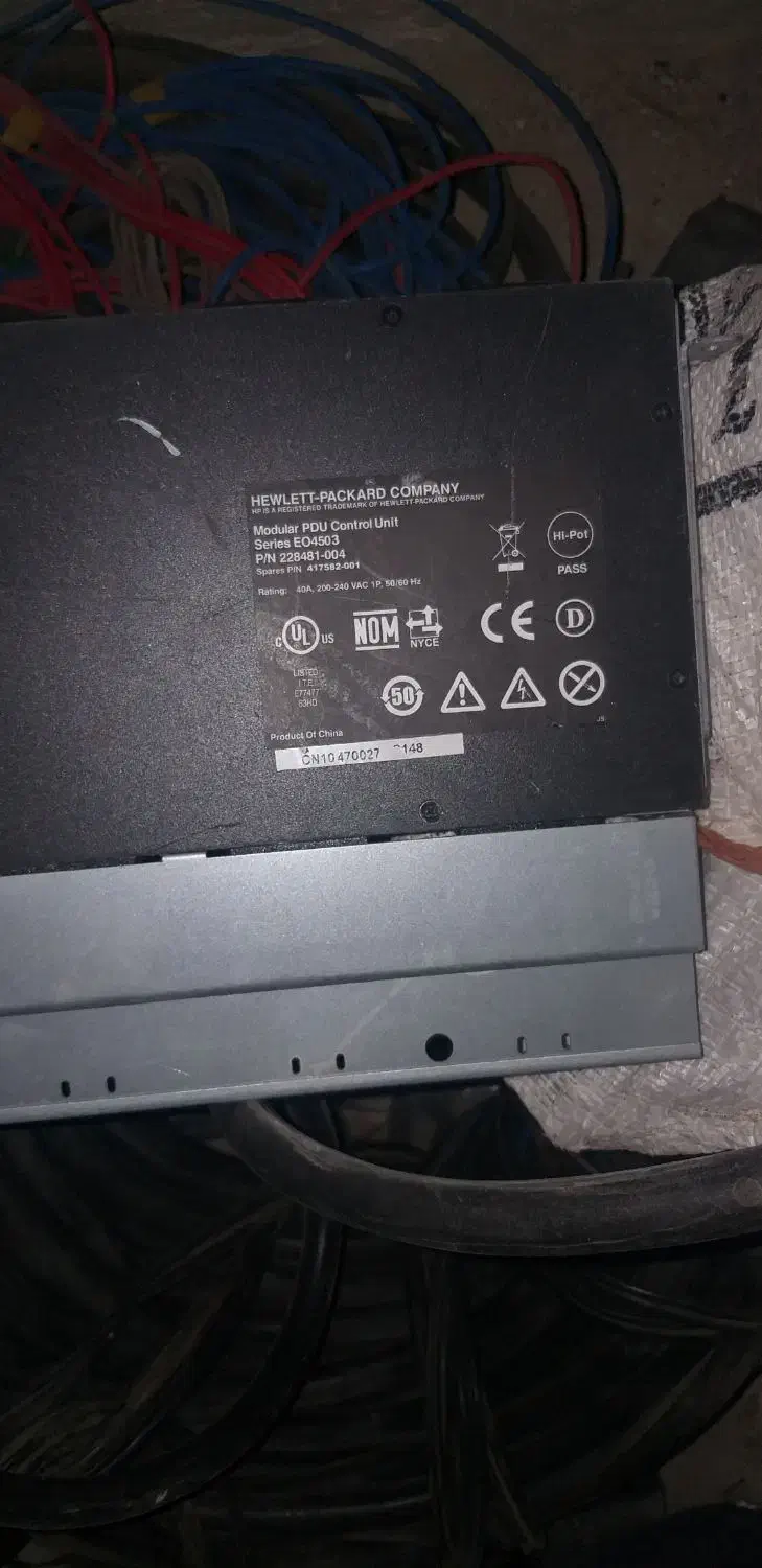 PDU رکمونت 1یونیت|مودم و تجهیزات شبکه|کرج, جهان‌شهر|دیوار