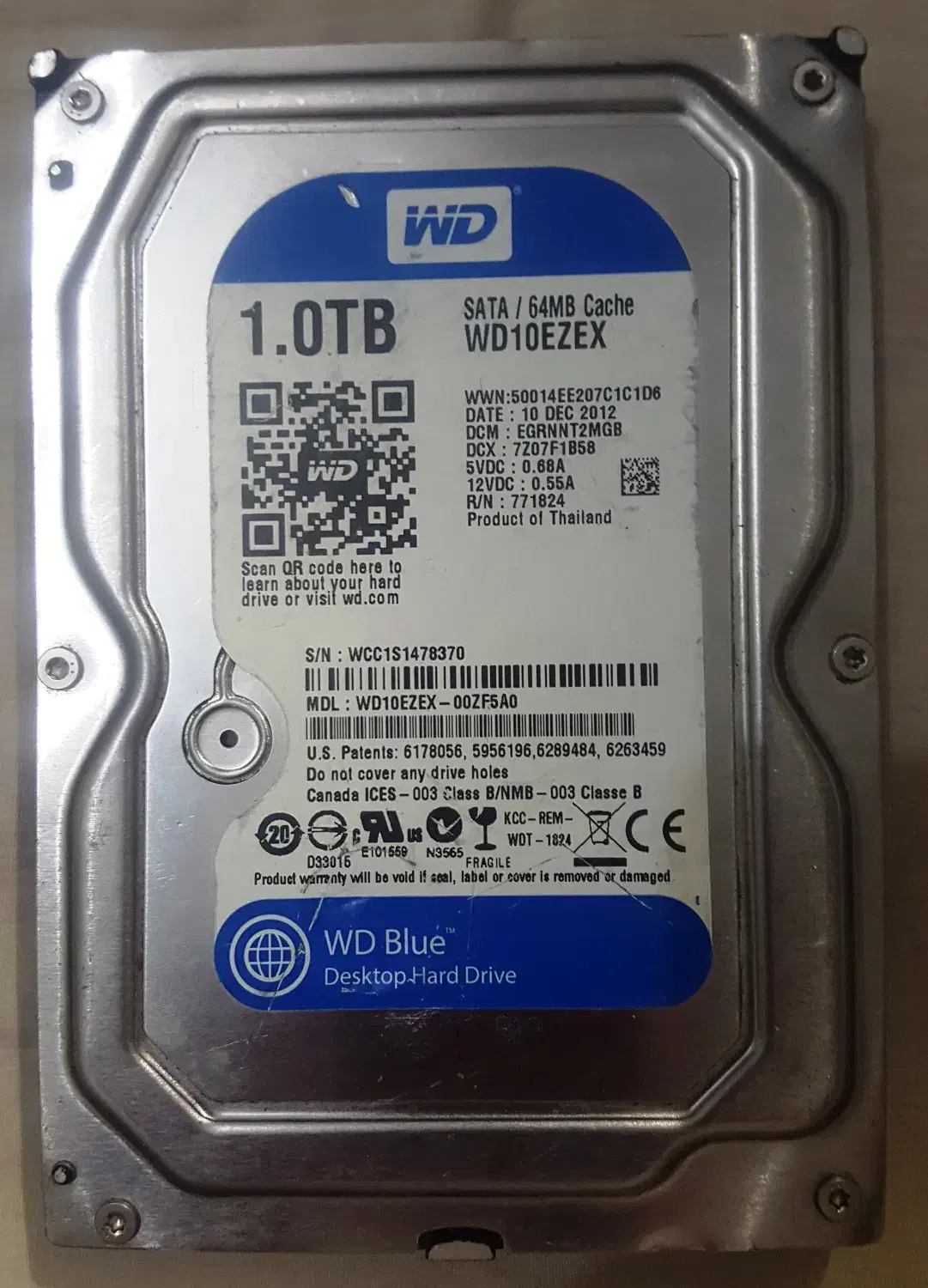 هارد ۱ ترا و ۵۰۰ گیگ|قطعات و لوازم جانبی رایانه|تهران, امامت|دیوار