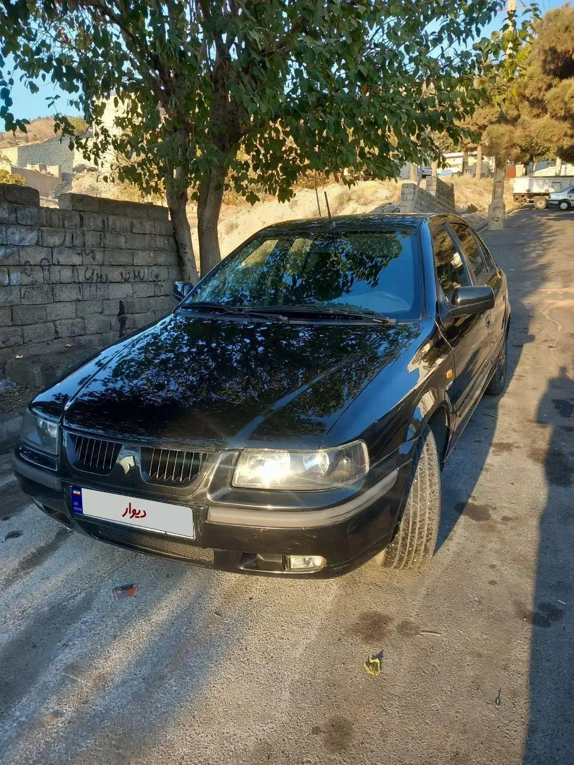 فروش خودرو سمند مشکی مدل ۱۳۹۳ ef7|خودرو سواری و وانت|کرج, شهرک جهان‌نما|دیوار