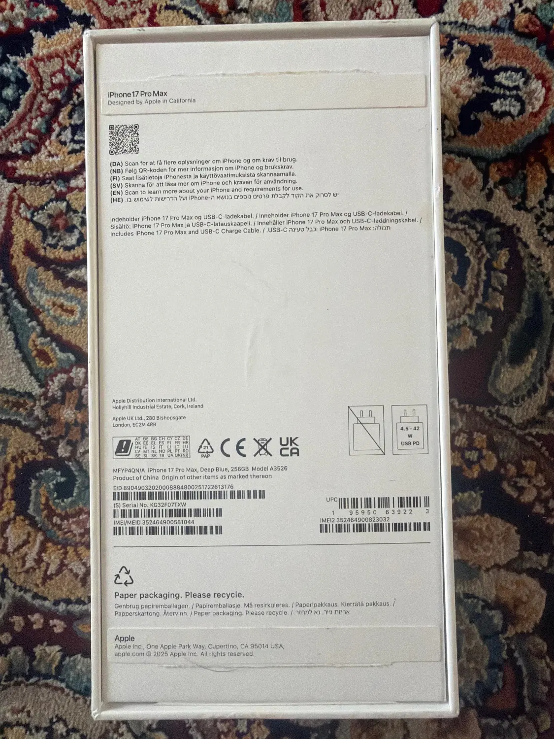 iPhone 17 Pro Max|موبایل|اهواز, کمپلو جنوبی|دیوار