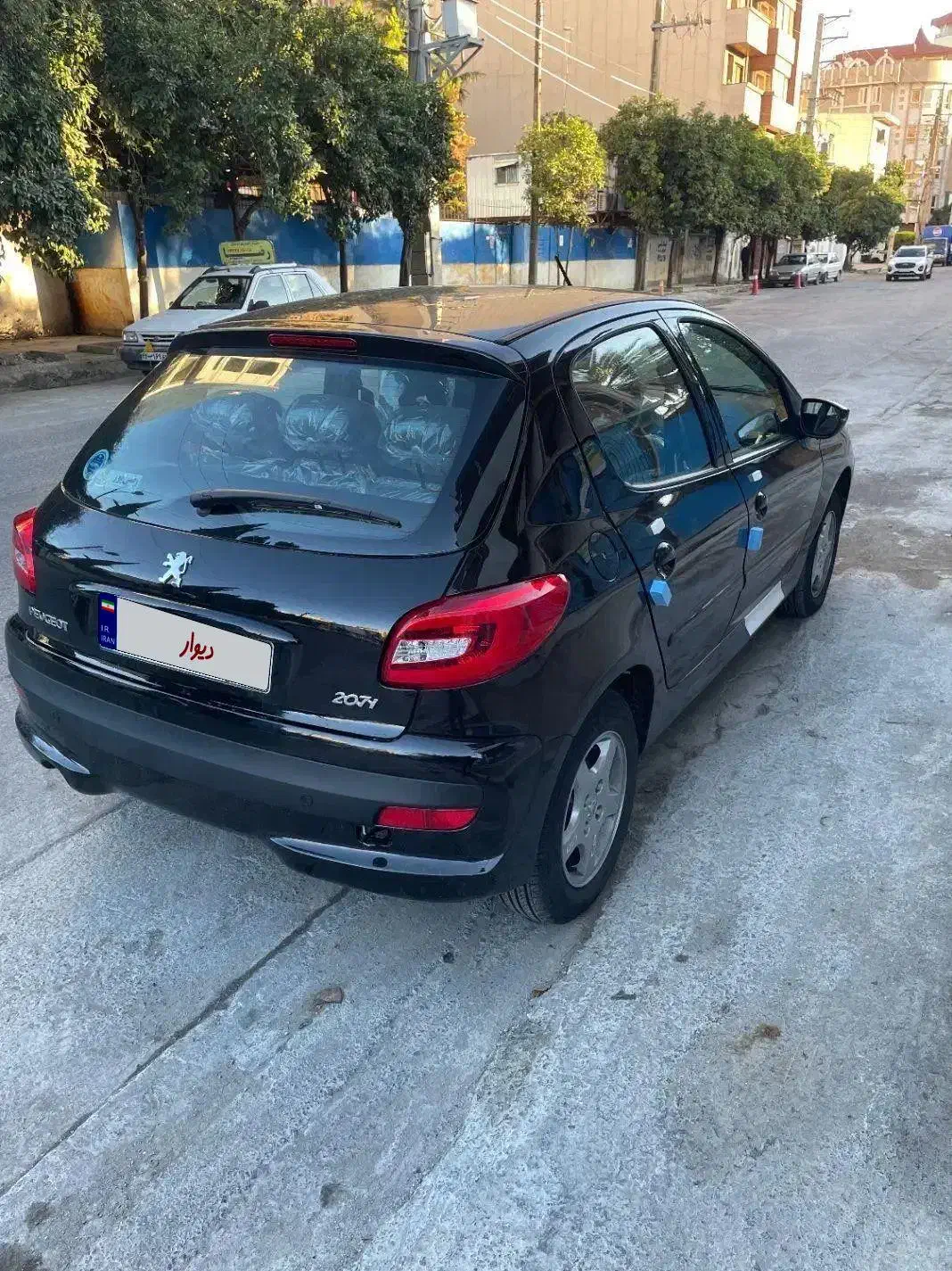 207TU5p AT مشکی آبنوس|خودرو سواری و وانت|ساری, |دیوار