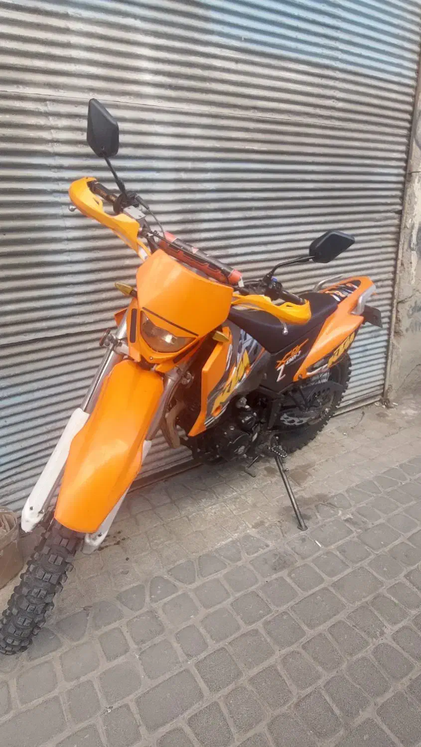 فلات تریل 250 طرح ktm|موتورسیکلت|اردبیل, |دیوار