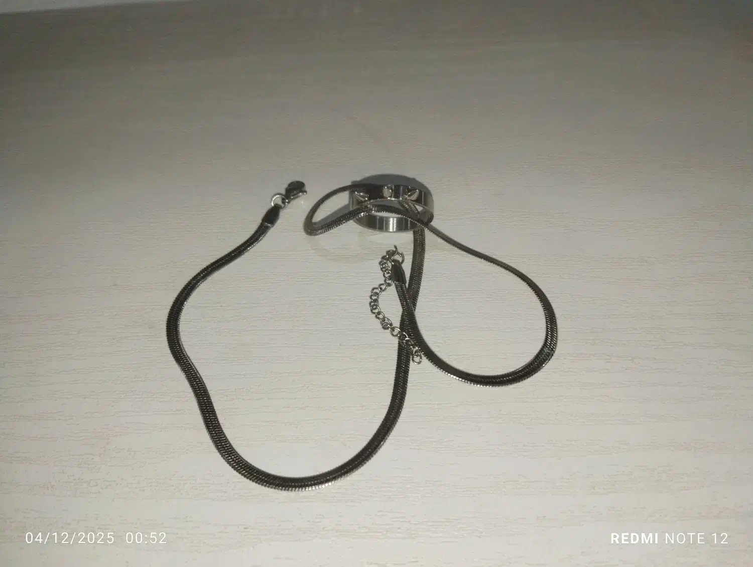 زنجیر گردنبند ماری با حلقه|بدلیجات|بیرجند, |دیوار