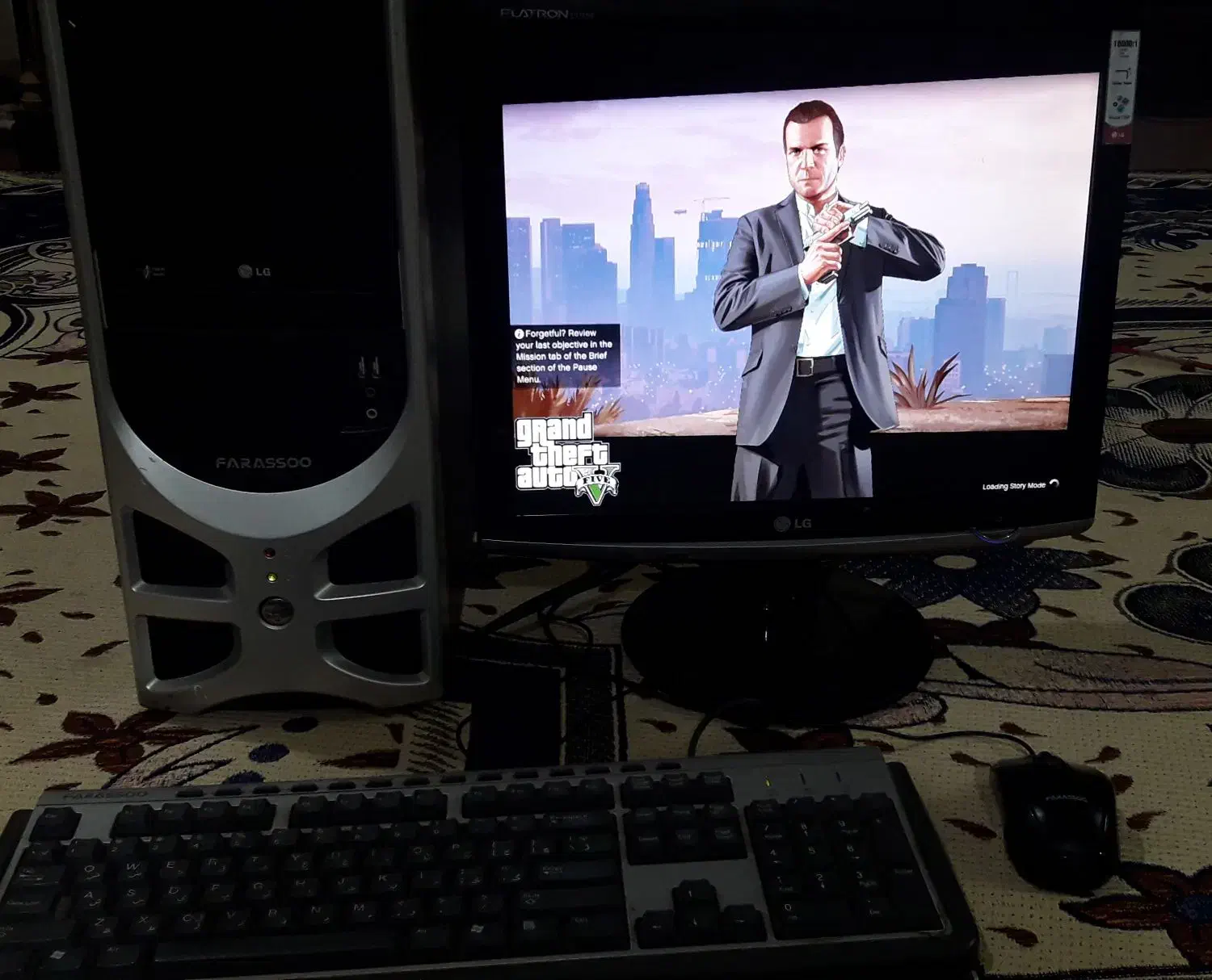 کامپیوتر رومیزی با مانیتور ال سی دی|رایانه رومیزی|گرگان, |دیوار