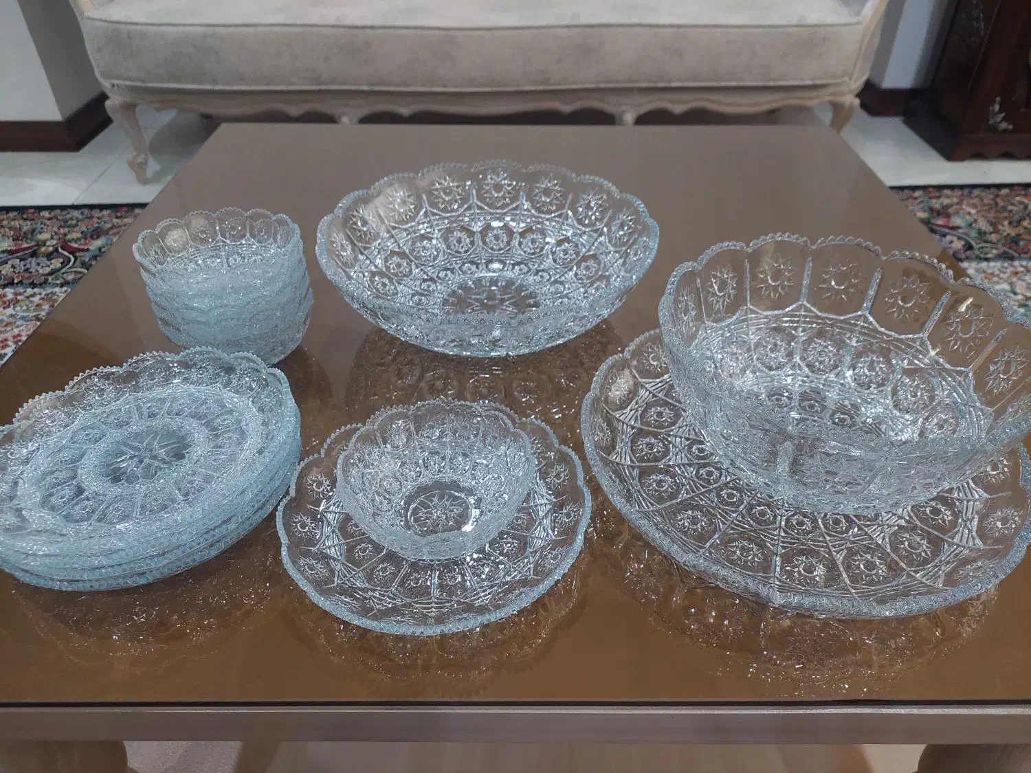 سرویس بلور کاره|ظروف سرو و پذیرایی|محمدشهر, محمدشهر|دیوار