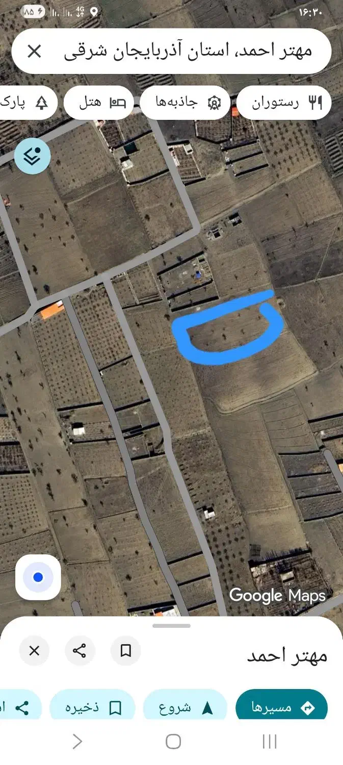 زمین اطراف صوفیان مهتراحمد|فروش زمین و ملک کلنگی|صوفیان, |دیوار