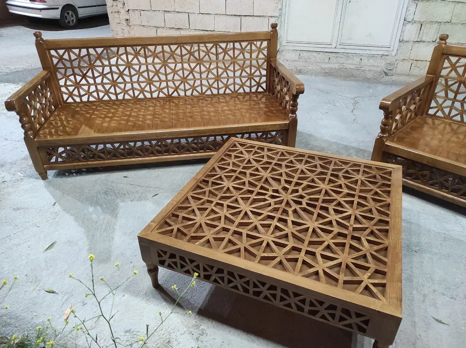 مبل سنتی طرح مصری|مبلمان خانگی و میز عسلی|جهرم, |دیوار