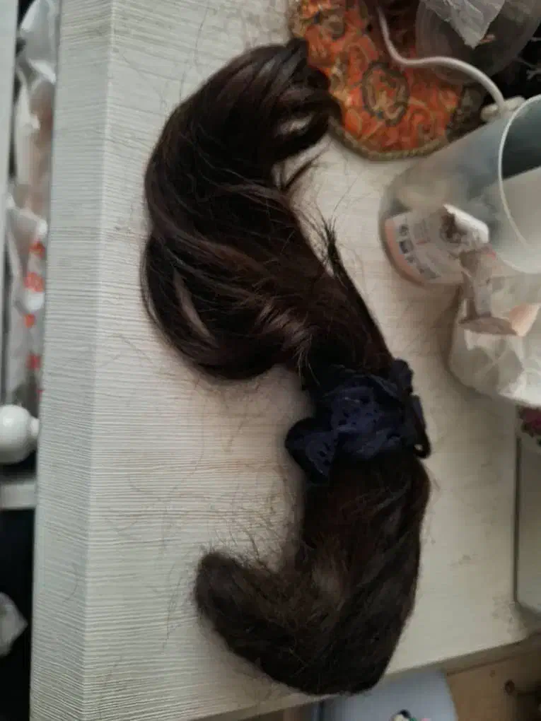 مو طبیعی لطیف رنگ خرمایی|آرایشی، بهداشتی، درمانی|بندرعباس, |دیوار