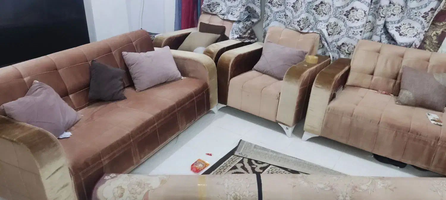 مبل 7نفره|مبلمان خانگی و میز عسلی|بندرلنگه, |دیوار