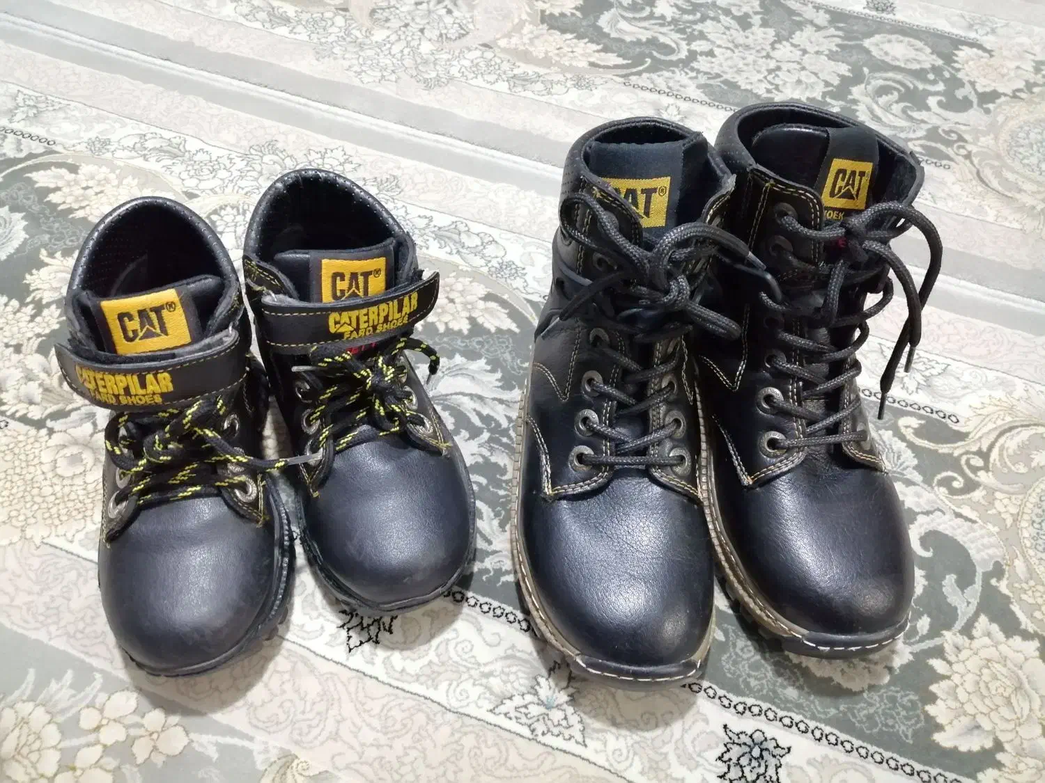 نیم بوت پسرونه مارک کاترپیلار|کیف، کفش، کمربند|محمدیه-قزوین, |دیوار