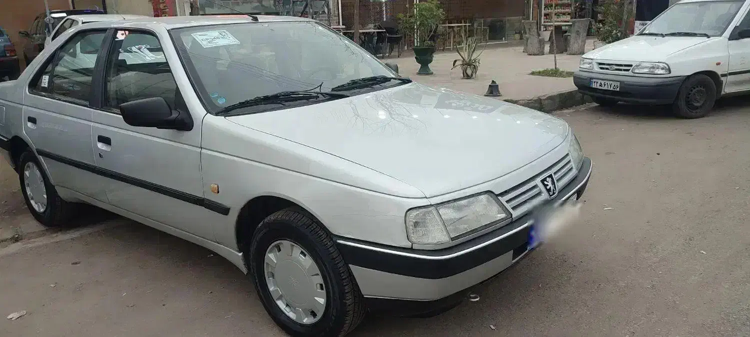 پژو ۴۰۵ نقره‌ای ۸۷ بسیار تمیز|خودرو سواری و وانت|رشت, یخسازی|دیوار