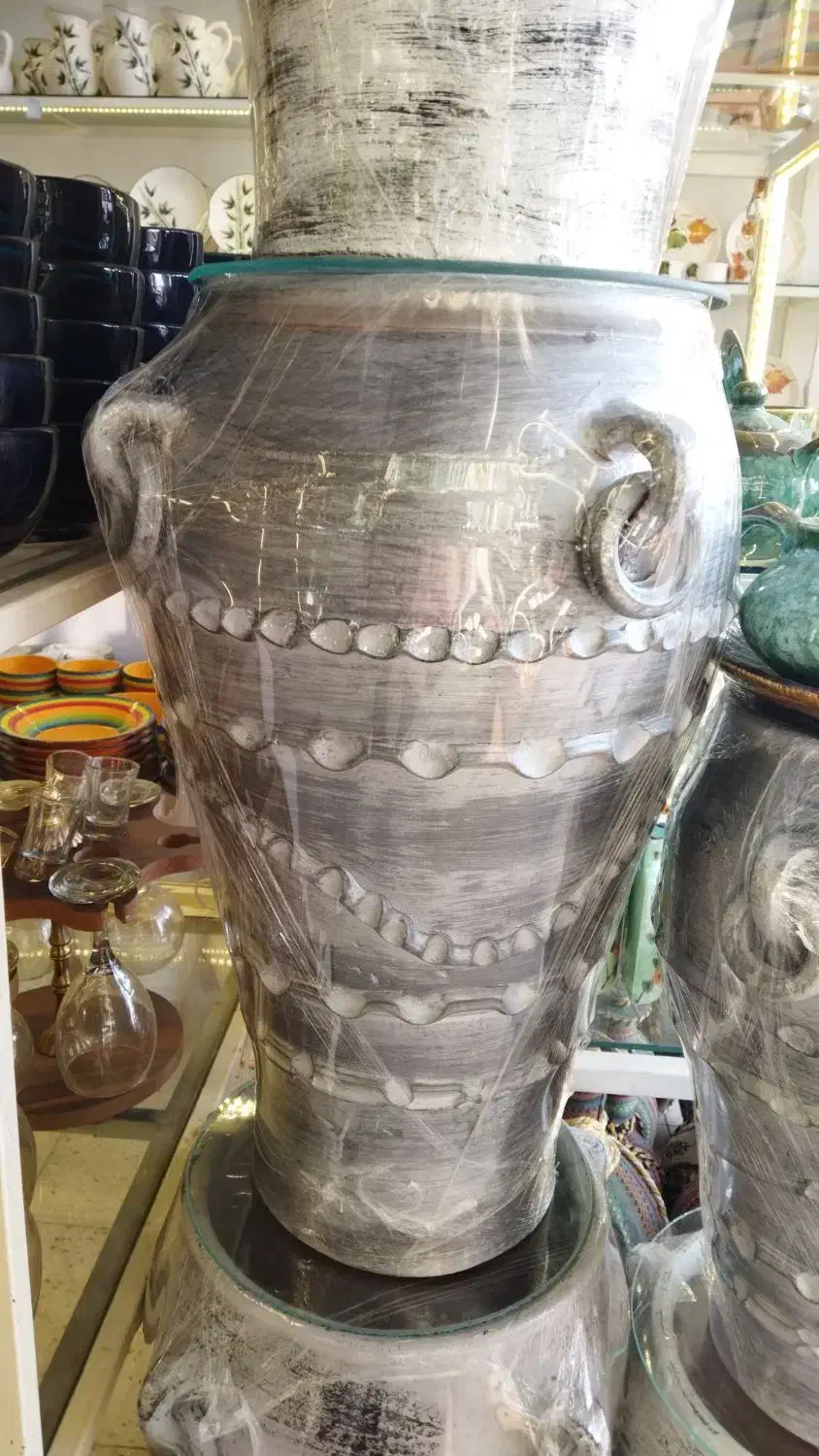 گلدان پتینه|صنایع دستی و سایر لوازم تزئینی|لالجین, |دیوار